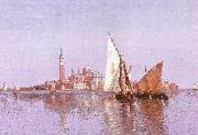 John Douglas Woodward San Giorgio Maggoire, Venice France oil painting reproduction